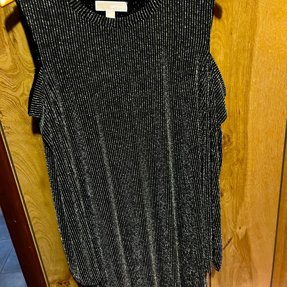Michael Kors cold shoulder glitter dress xxl